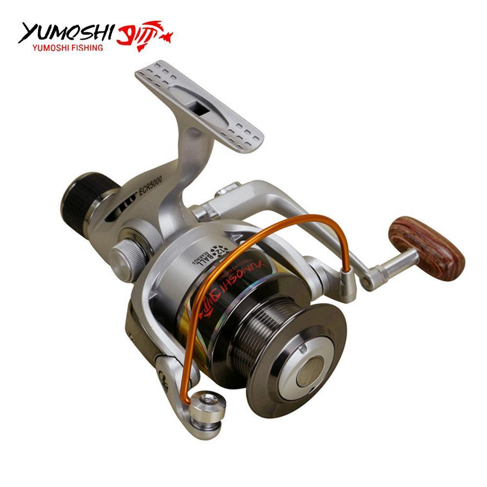 Yumoshi Fishing Reels Back Brake Wheel Ecr2000 - 7000 Seris Lure Coil Metal-Spinning Reels-Outdoor Sports &amp; fishing gear-2000 Series-Bargain Bait Box