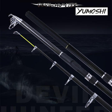 Yumoshi Fishing Rod Spinning Rod 2.1M-3.6M Casting Telescopic Light-Weight-Telescopic Rods-LUCKY798 FISHING Store-2.1-Bargain Bait Box