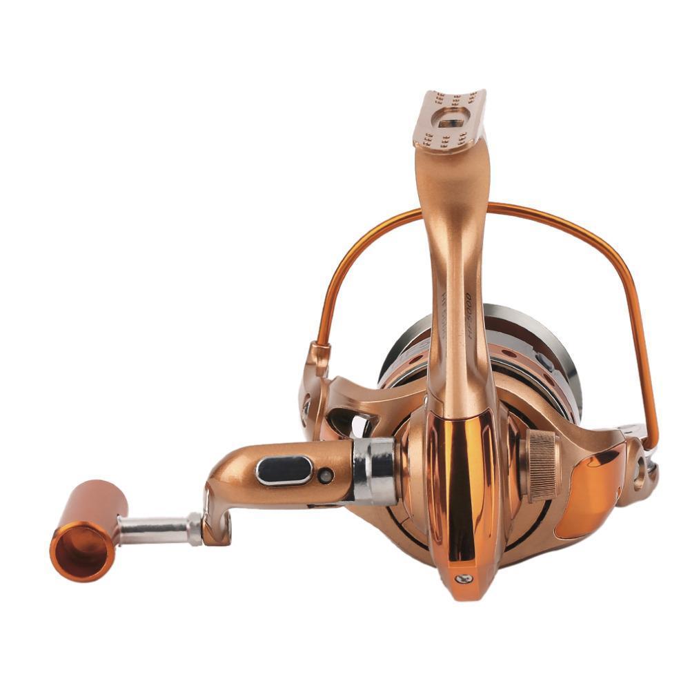 Yumoshi Hf Various Model Fishing Line Reel Round All-Metal Wire Cup Reel Fishing-Spinning Reels-Shenzhen Chase&#39;s Stylish Fishing &amp; Riding Store-1000 Series-Bargain Bait Box