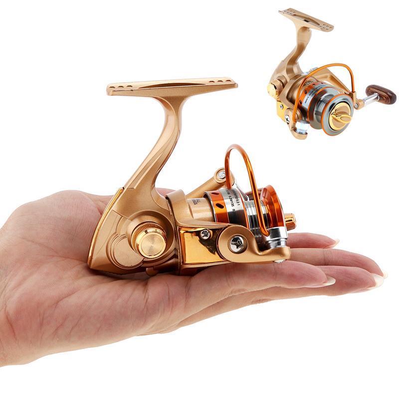 Yumoshi Mini Palm Size Spinning Fishing Reels 12+1Bb 5.2:1 Gear Ratio High Speed-Spinning Reels-FirstSport Store-Bargain Bait Box