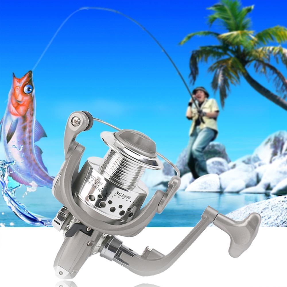 Yumoshi Plastic Electroplating Spinning Reel 8Bb Ball Bearing Fishing Reel For-Spinning Reels-Outdoor Fan Zone Store-1000 Series-Bargain Bait Box