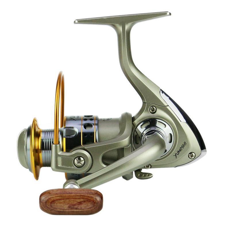 Yumoshi Wheels Fish Spinning Reel 5.5:1 12Ball Bearing Carretilhas De Fishing-Spinning Reels-RedMeet Fishing Store-1000 Series-Bargain Bait Box