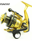 Yumoshi Wire Cup All Metal Rocker Arm 1000-7000 Series Spinning Reel Without-Spinning Reels-yumoshi Official Store-Golden-1000 Series-Bargain Bait Box