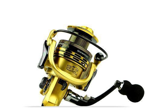 Yumoshi Wire Cup All Metal Rocker Arm 1000-7000 Series Spinning Reel Without-Spinning Reels-yumoshi Official Store-Golden-1000 Series-Bargain Bait Box