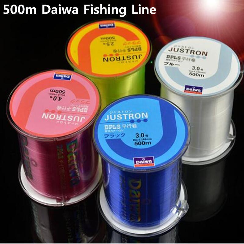 Z60 Fishing Line Japan Durable Monofilament Rock Sea 500M Nylon Fishing Line-DONQL Store-Fluorescent Yellow-0.4-Bargain Bait Box