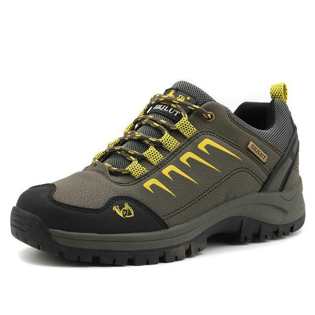 Zhjlut Men'S Outdoor Waterproof Hiking Shoes Walking Jogging Trekking Climbing-ZIMNIE Sneakers Store-Dark Green-5-Bargain Bait Box
