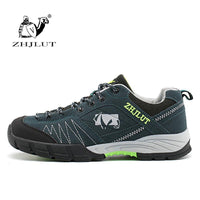 Zhjlut Men'S Summer Hiking Shoes Mountain Trekking Sport Anti-Slip Breathable-ZIMNIE Sneakers Store-Blue Green-6.5-Bargain Bait Box