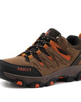 Zhjlut Outdoor Camping Sports Shoes Men'S Tactical Hiking Shoes For Winter-Shop2906125 Store-Brown-5.5-Bargain Bait Box