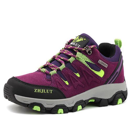 Zhjlut Outdoor Camping Sports Shoes Men&#39;S Tactical Hiking Shoes For Winter-Shop2906125 Store-Purple-5.5-Bargain Bait Box